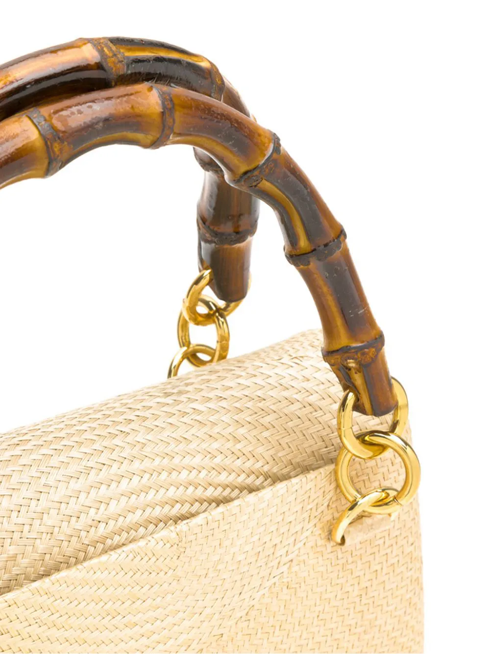 фото Serpui соломенная сумка на плечо