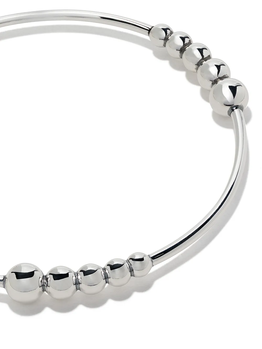 фото Georg jensen серебряный браслет-бэнгл moonlight grapes