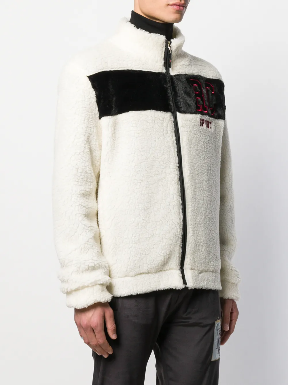 фото Roberto cavalli куртка с вышитым логотипом