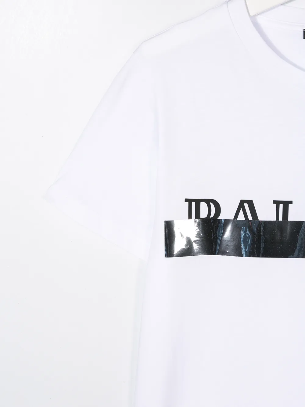 фото Balmain kids футболка с логотипом