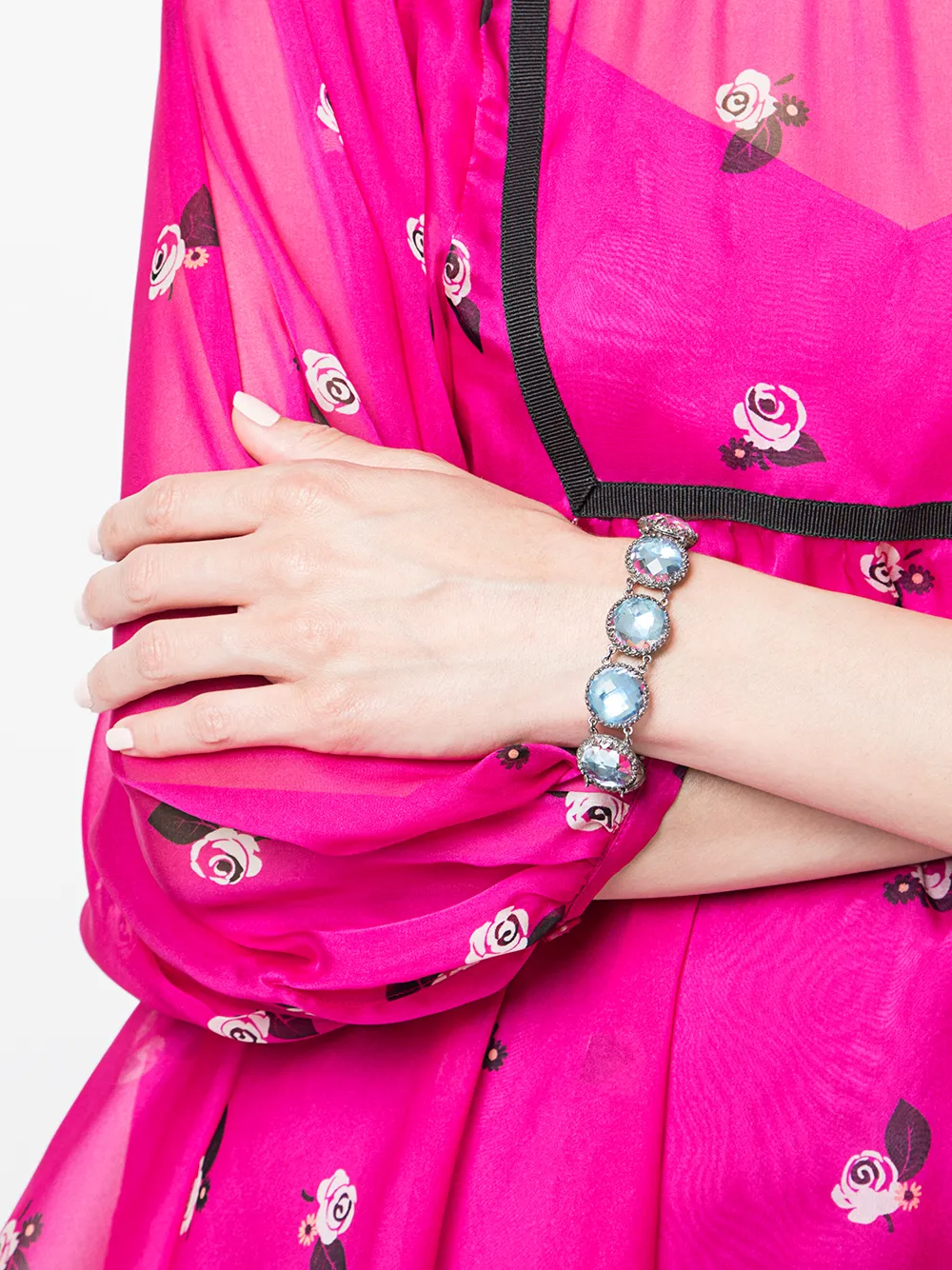 фото Larkspur & hawk браслет olivia sky foil button