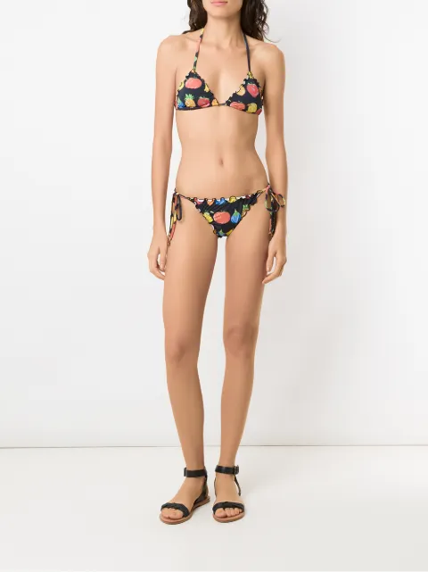 Shop Amir Slama Two Piece Bikini Set With Express Delivery Farfetch