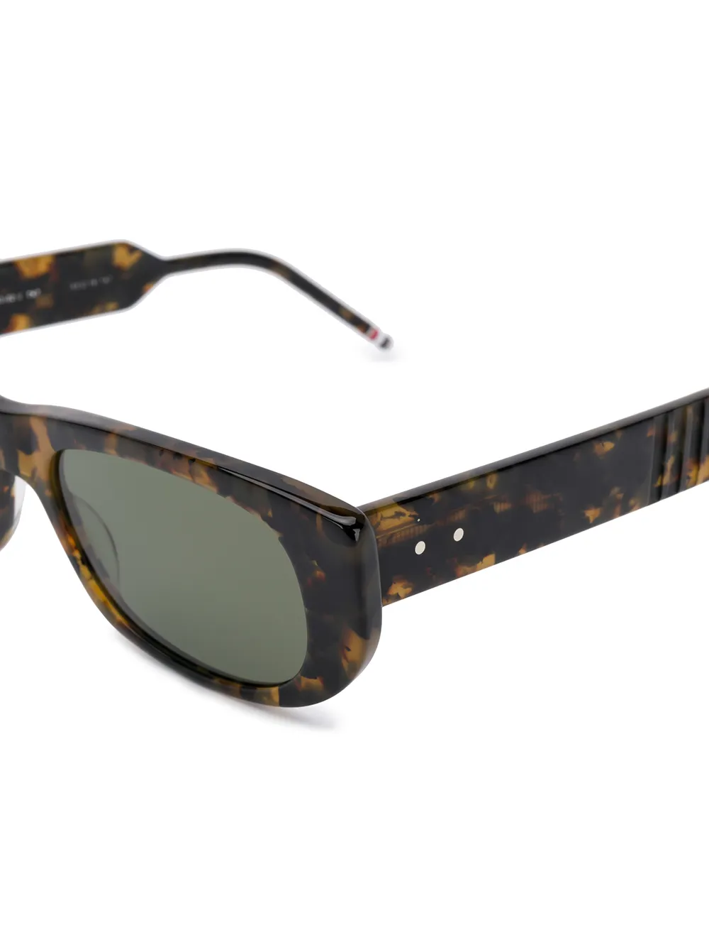 фото Thom browne eyewear солнцезащитные очки в квадратной оправе