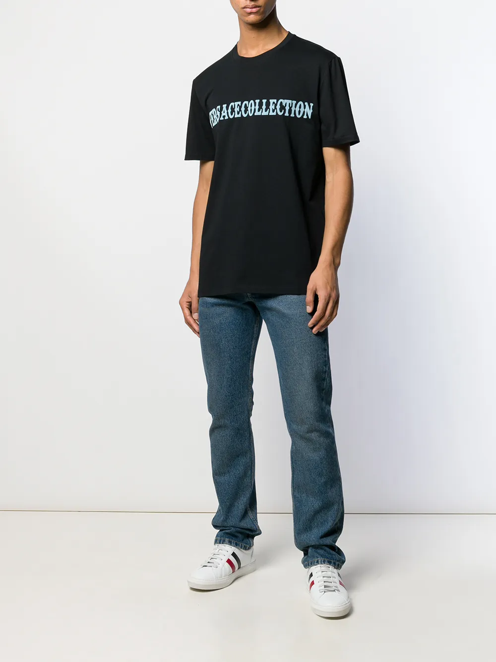 фото Versace collection футболка с логотипом