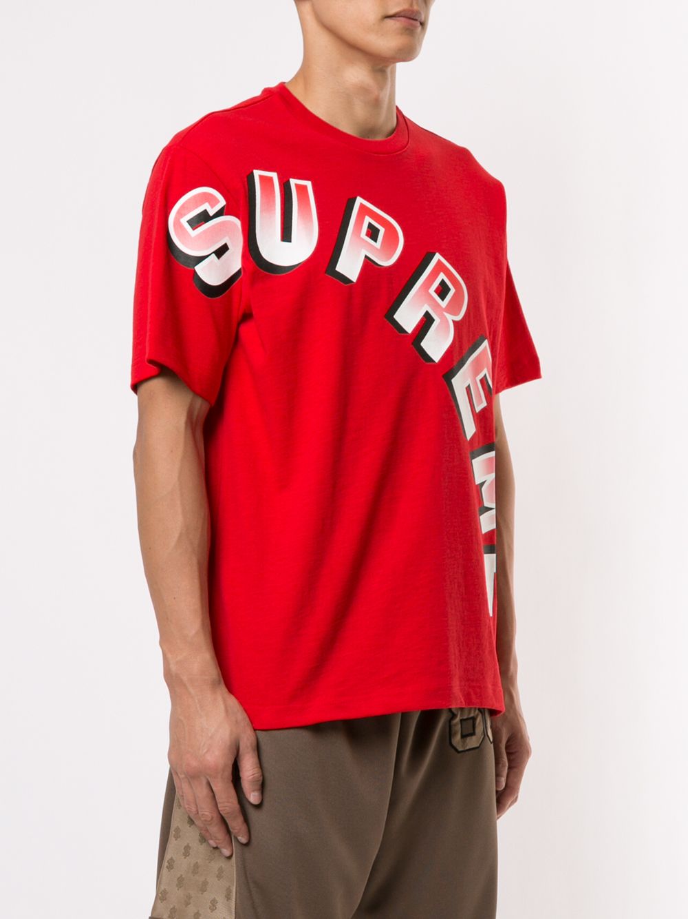 фото Supreme топ с логотипом