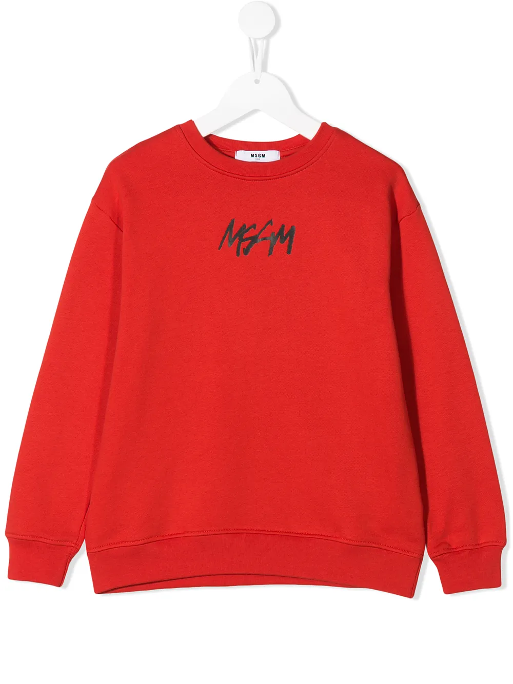 фото Msgm kids толстовка с логотипом