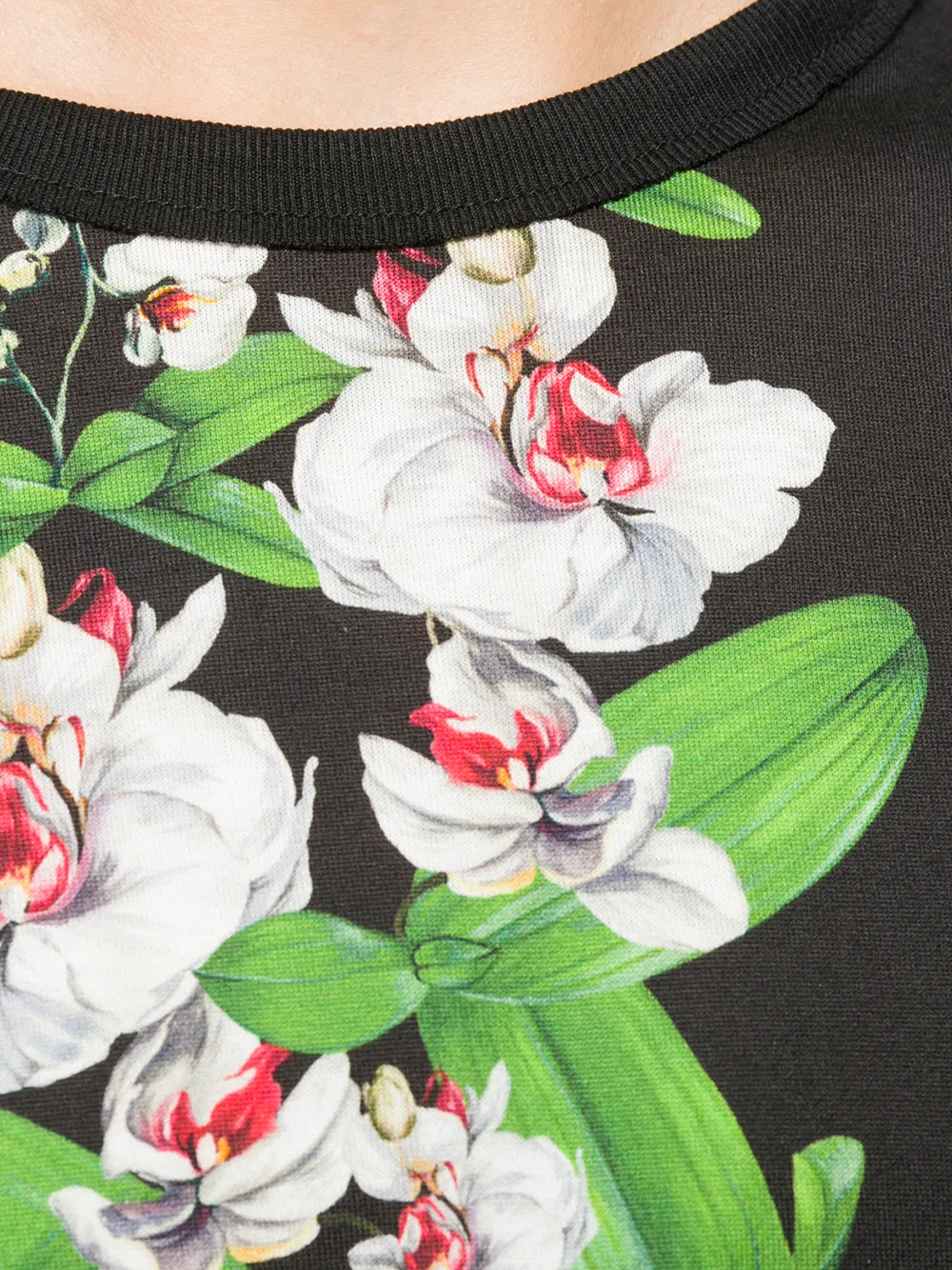фото Dolce & gabbana футболка с цветочным принтом