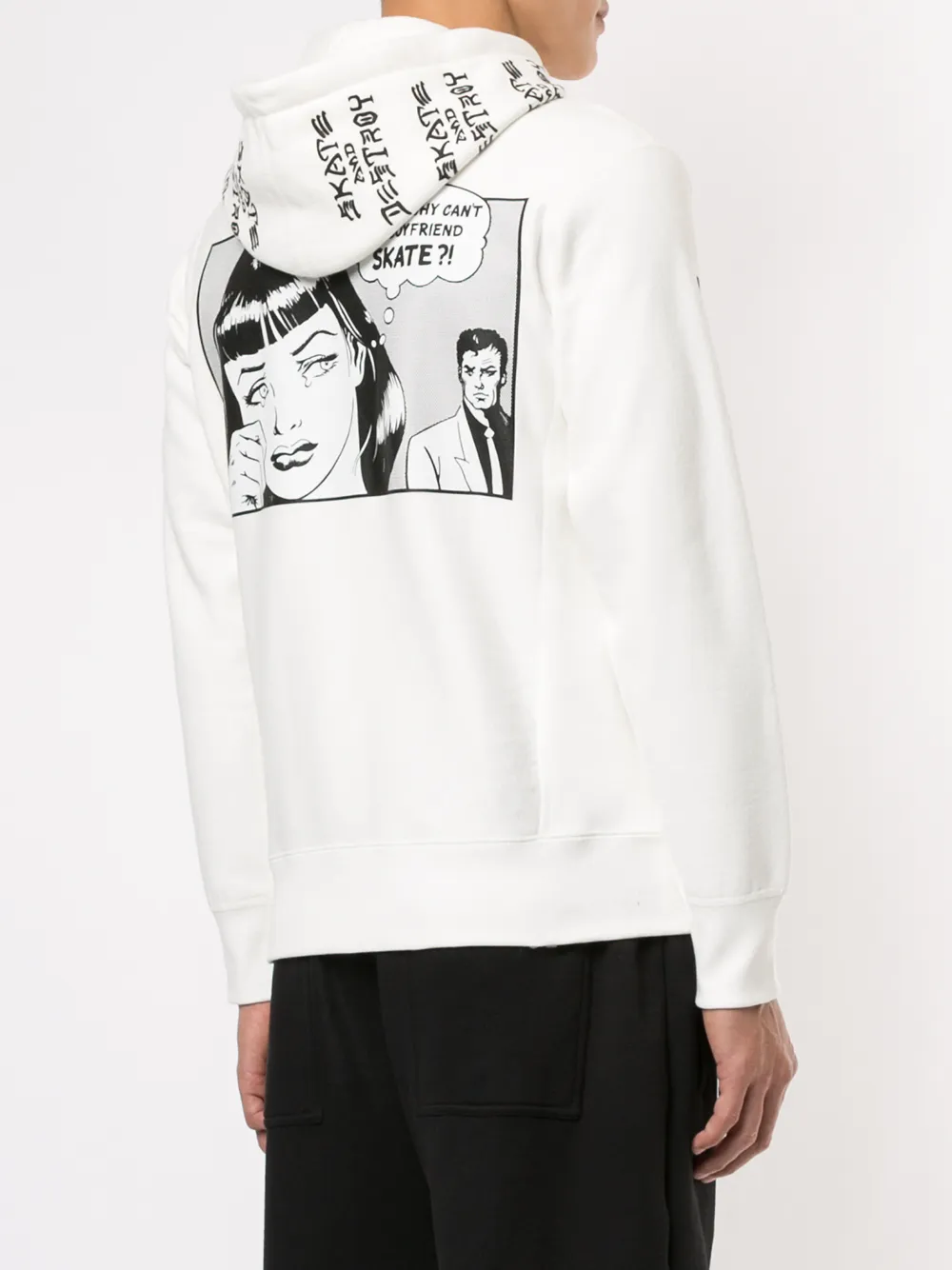 фото Supreme толстовка thrasher с капюшоном