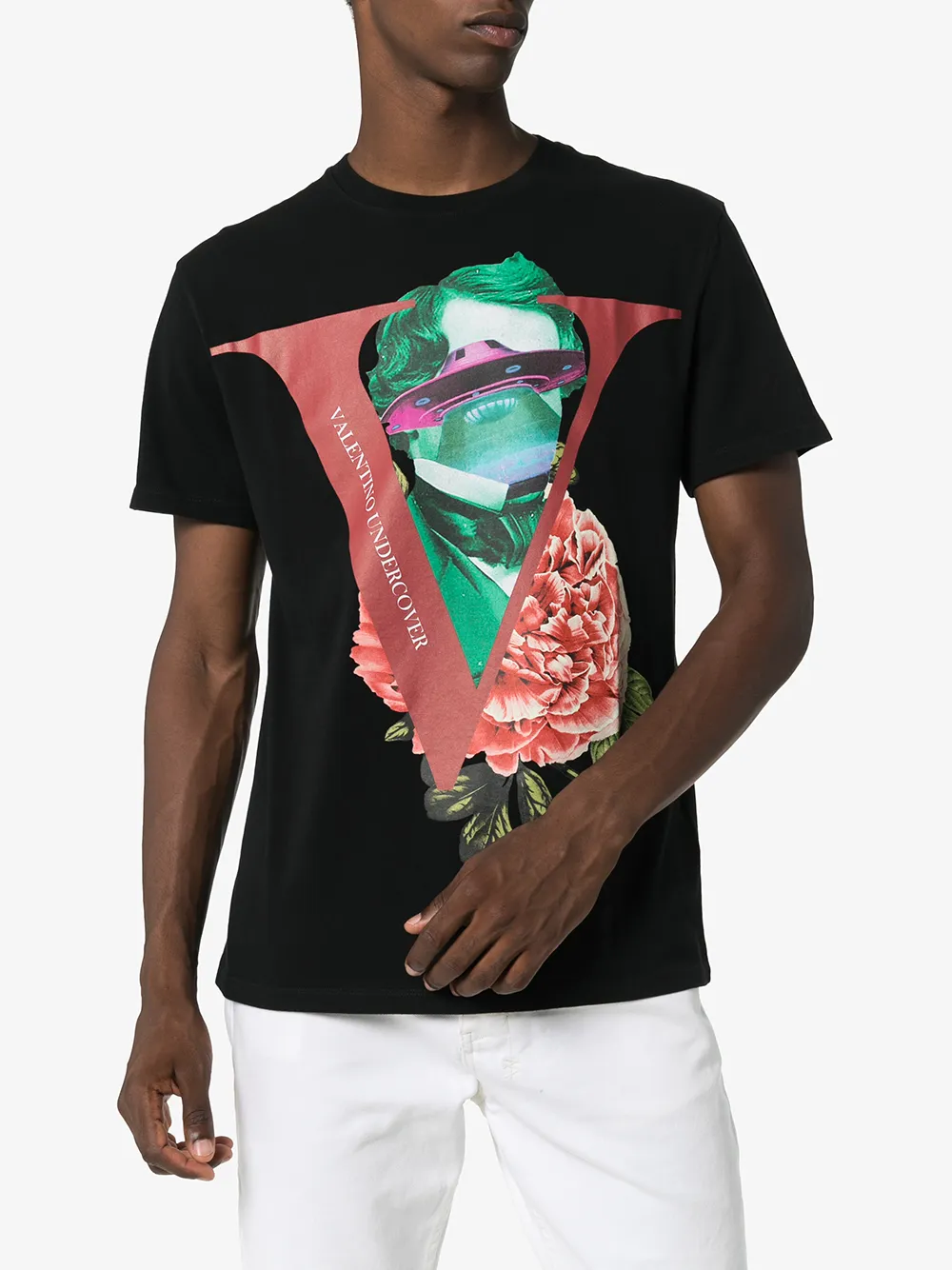 фото Valentino футболка с принтом из коллаборации с undercover