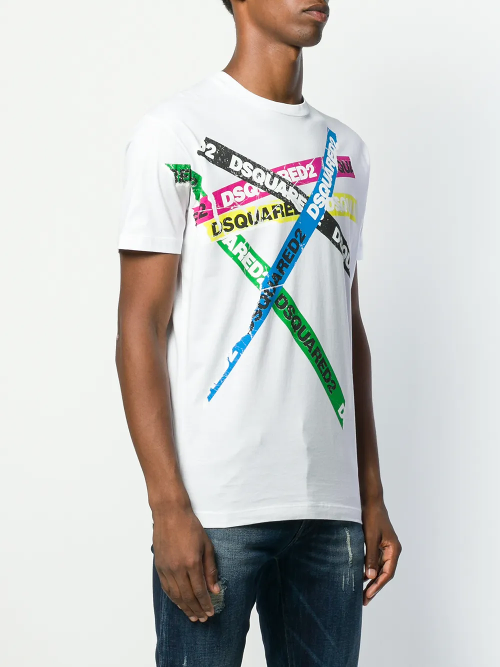 фото Dsquared2 футболка с логотипом