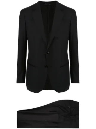 Giorgio Armani Formal Two Piece Suit Black Farfetch