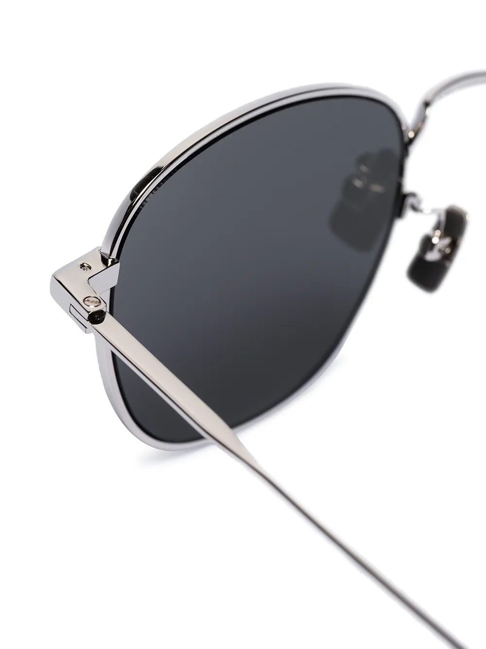 фото Saint laurent eyewear солнцезащитные очки в круглой оправе