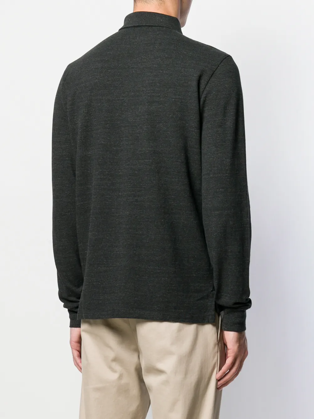 фото Polo ralph lauren рубашка-поло с длинными рукавами