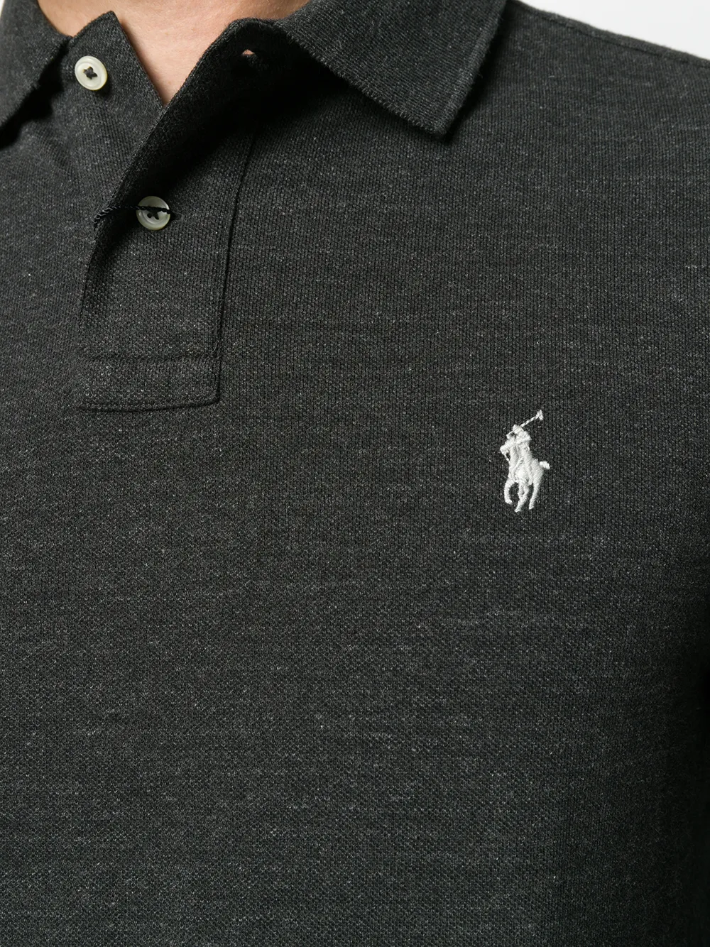 фото Polo ralph lauren рубашка-поло с длинными рукавами