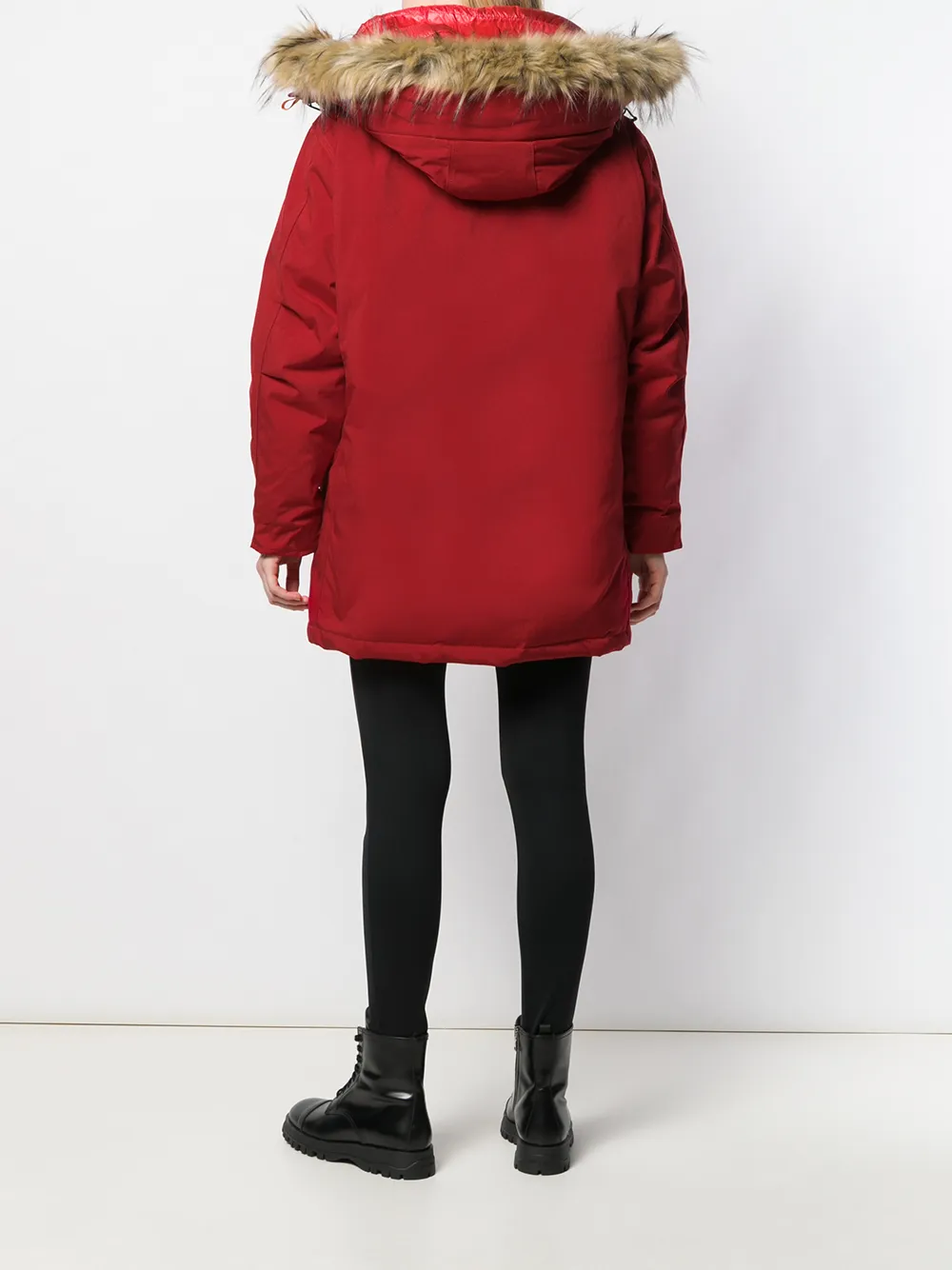 фото Brumal пальто-пуховик с капюшоном