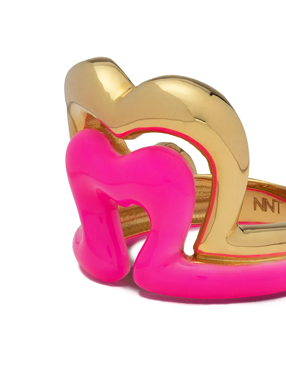 фото Nevernot золотое кольцо в форме сердца