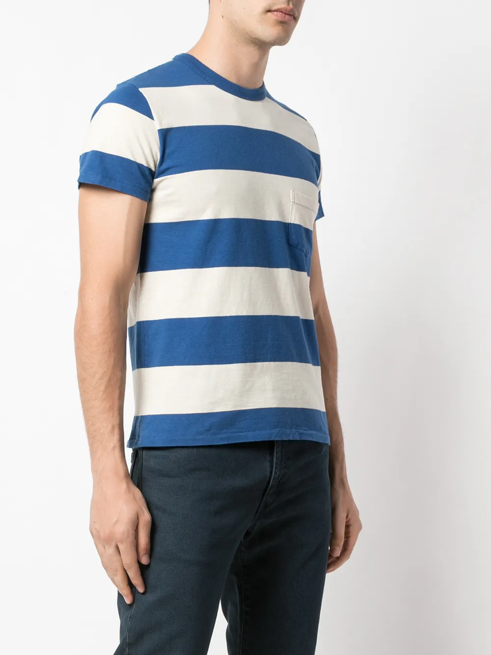 фото Levi's vintage clothing полосатая футболка с короткими рукавами