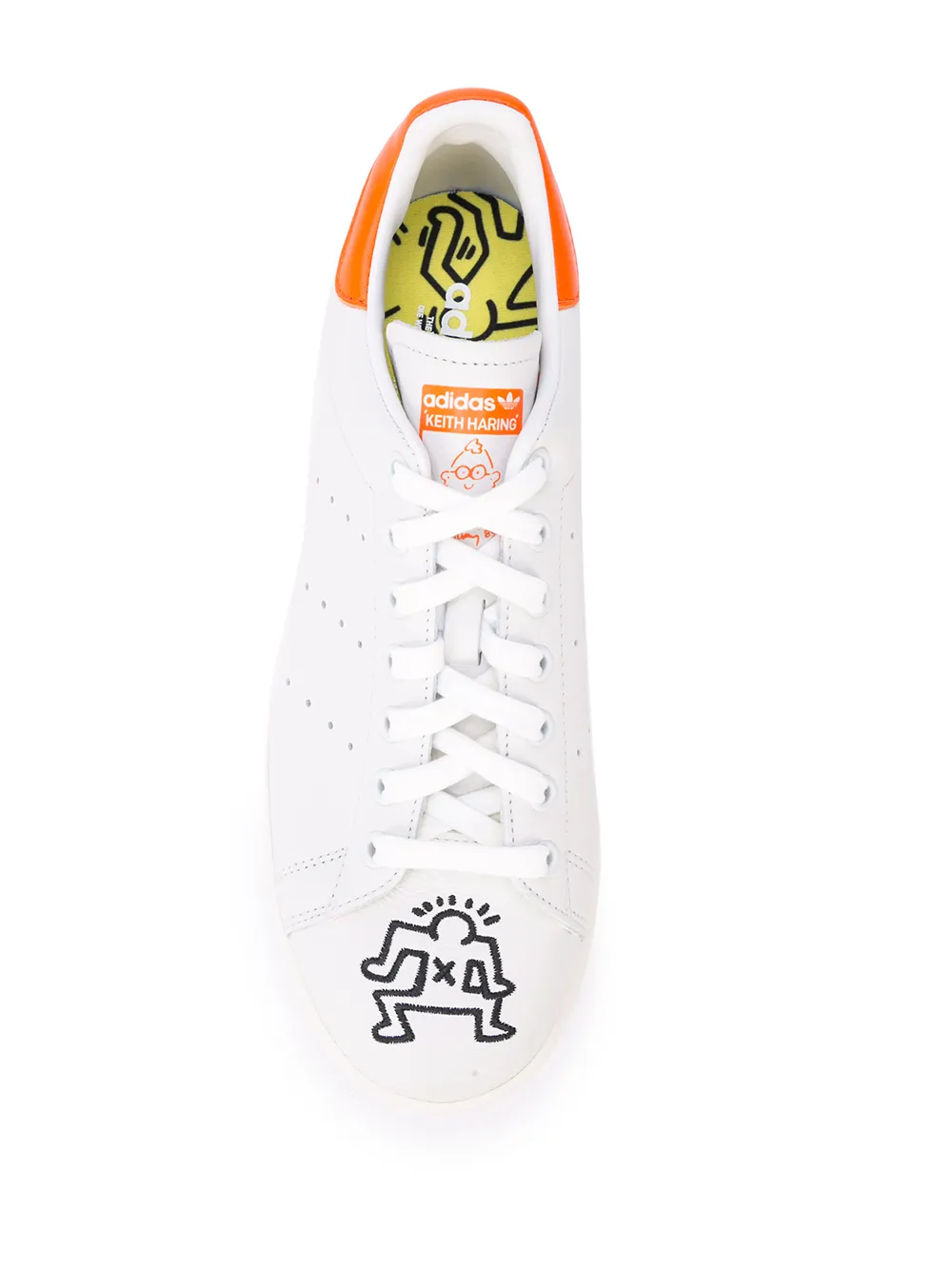 фото Adidas кроссовки stain smith keith haring packer