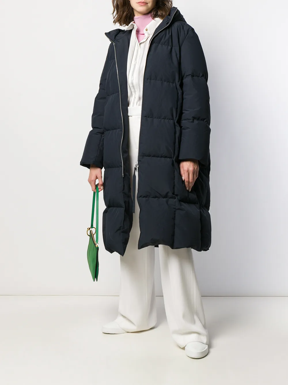 фото Jil sander пуховик оверсайз