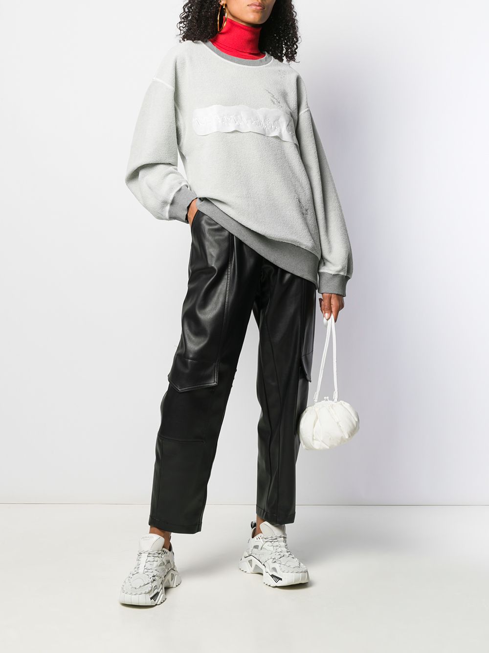 фото Mm6 maison margiela толстовка с логотипом