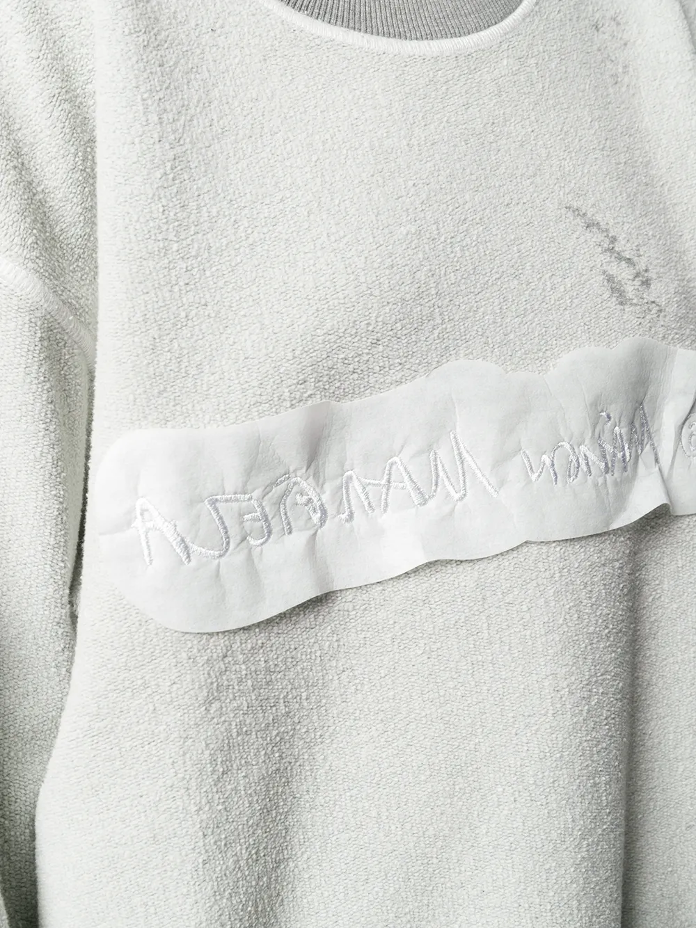 фото Mm6 maison margiela толстовка с логотипом
