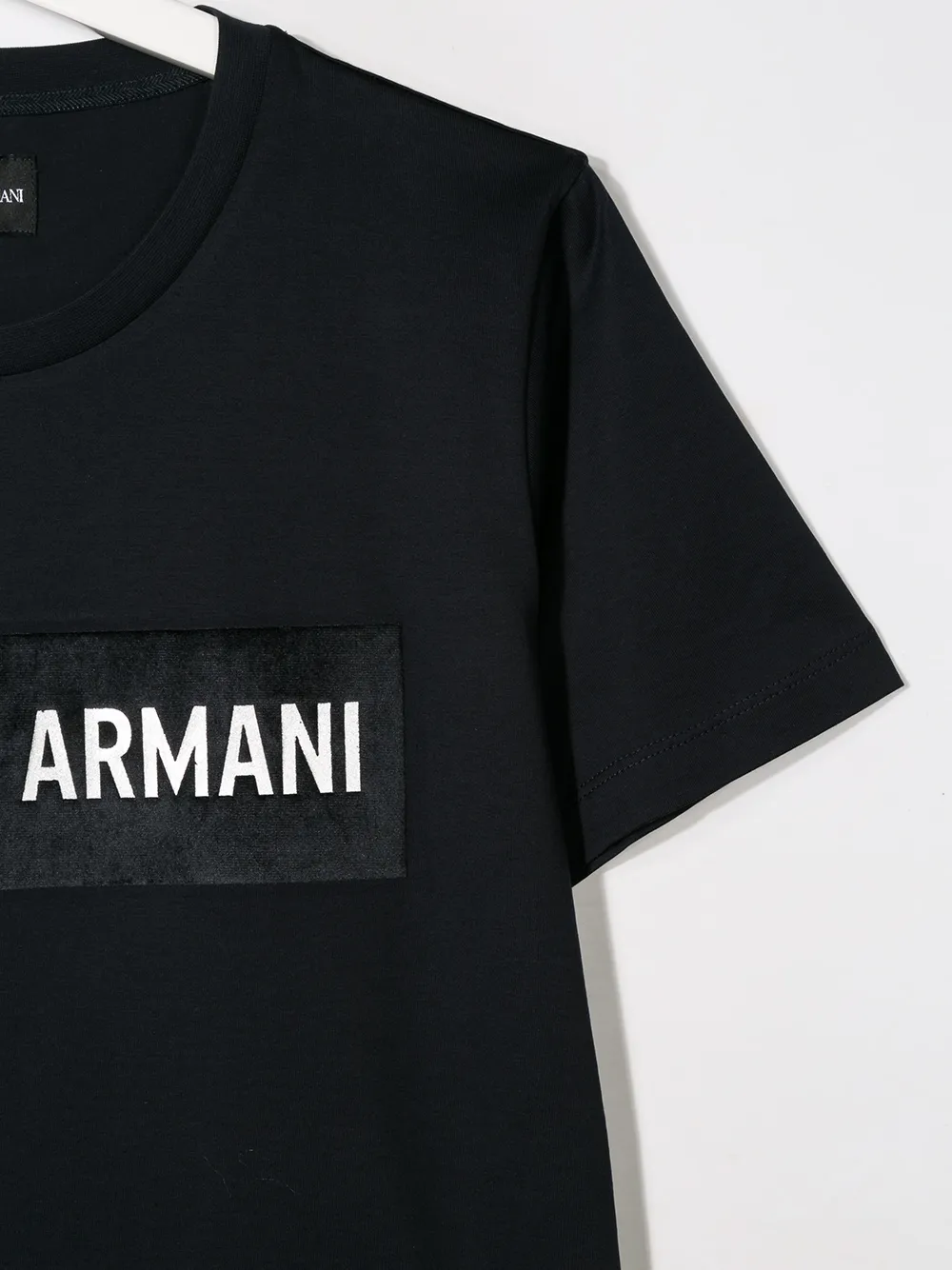 фото Emporio armani kids футболка с нашивкой-логотипом