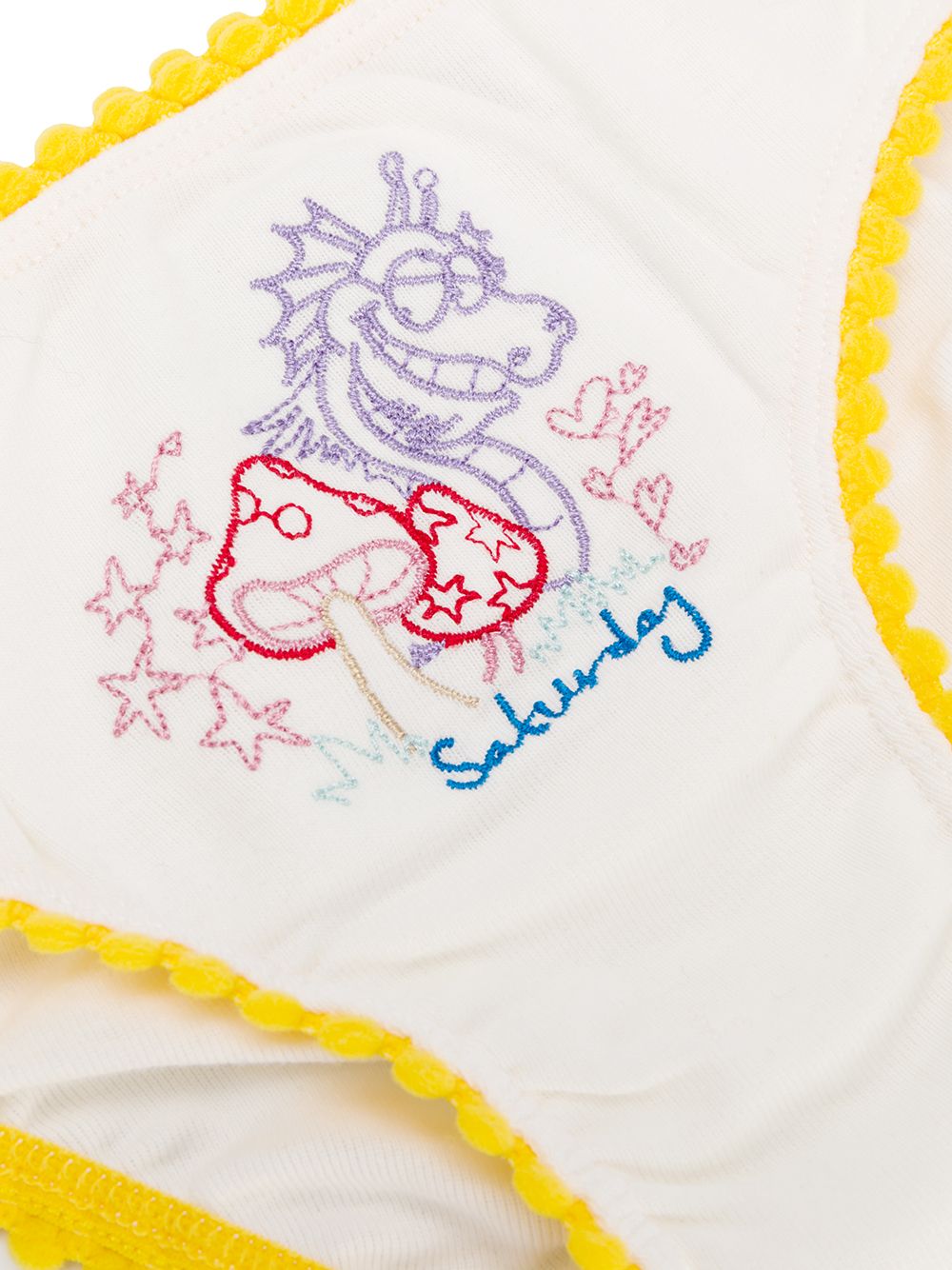 фото Stella mccartney kids трусы-брифы sunday с принтом