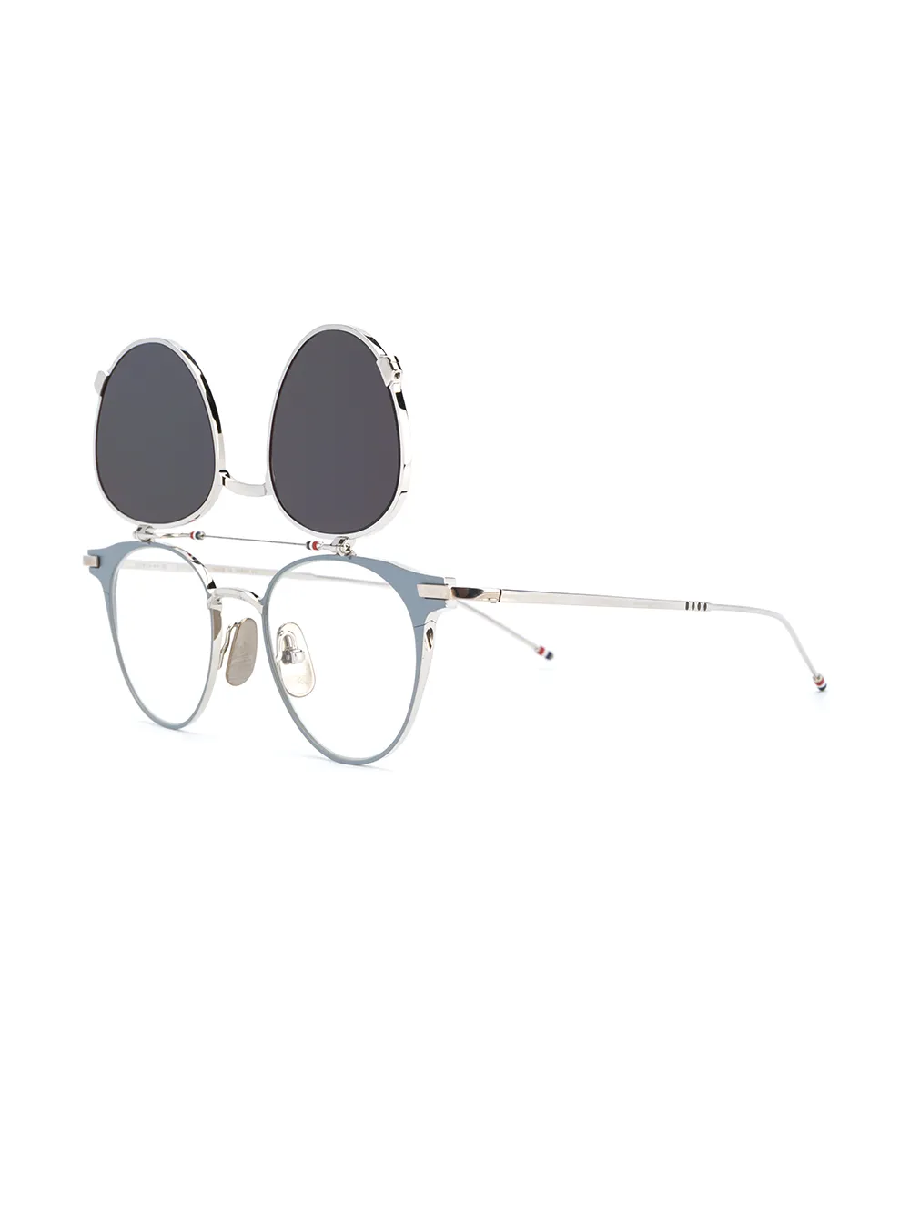 фото Thom browne eyewear солнцезащитные очки в оправе clubmaster