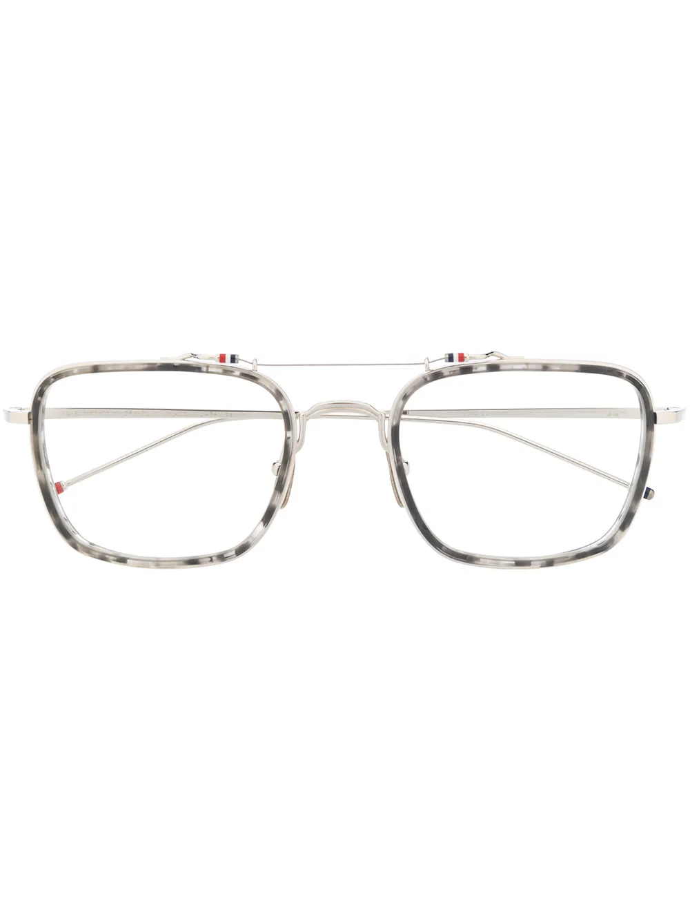 фото Thom browne eyewear очки в прямоугольной оправе