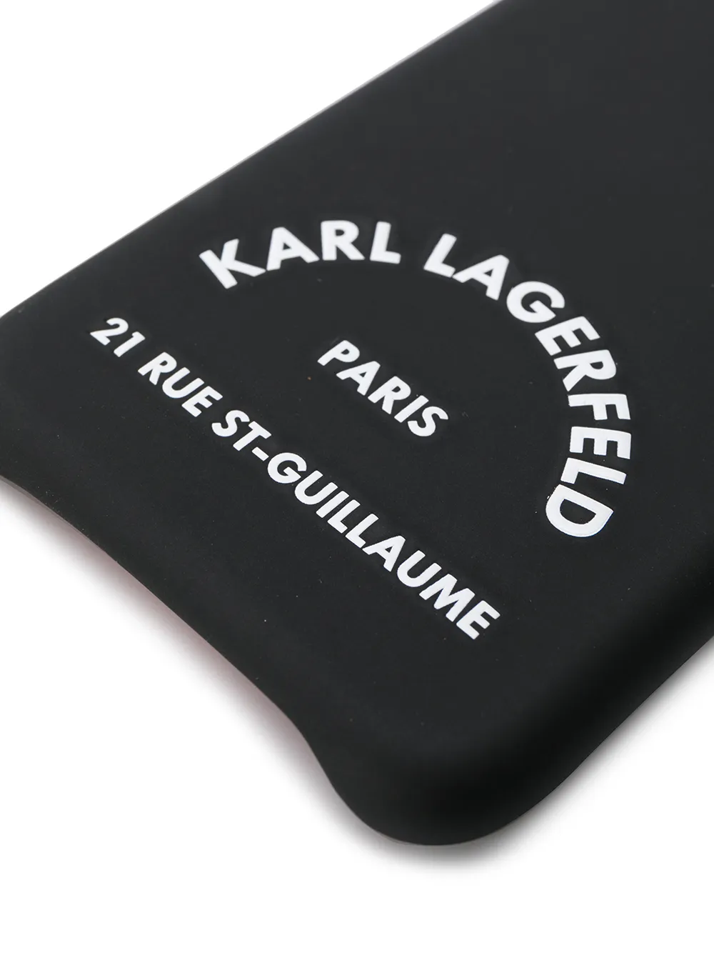 фото Karl lagerfeld чехол для iphone 11 pro с тисненым логотипом
