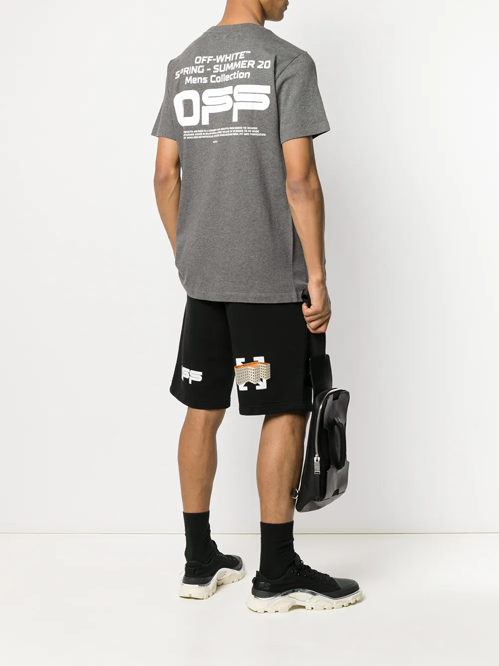 фото Off-white футболка с логотипом