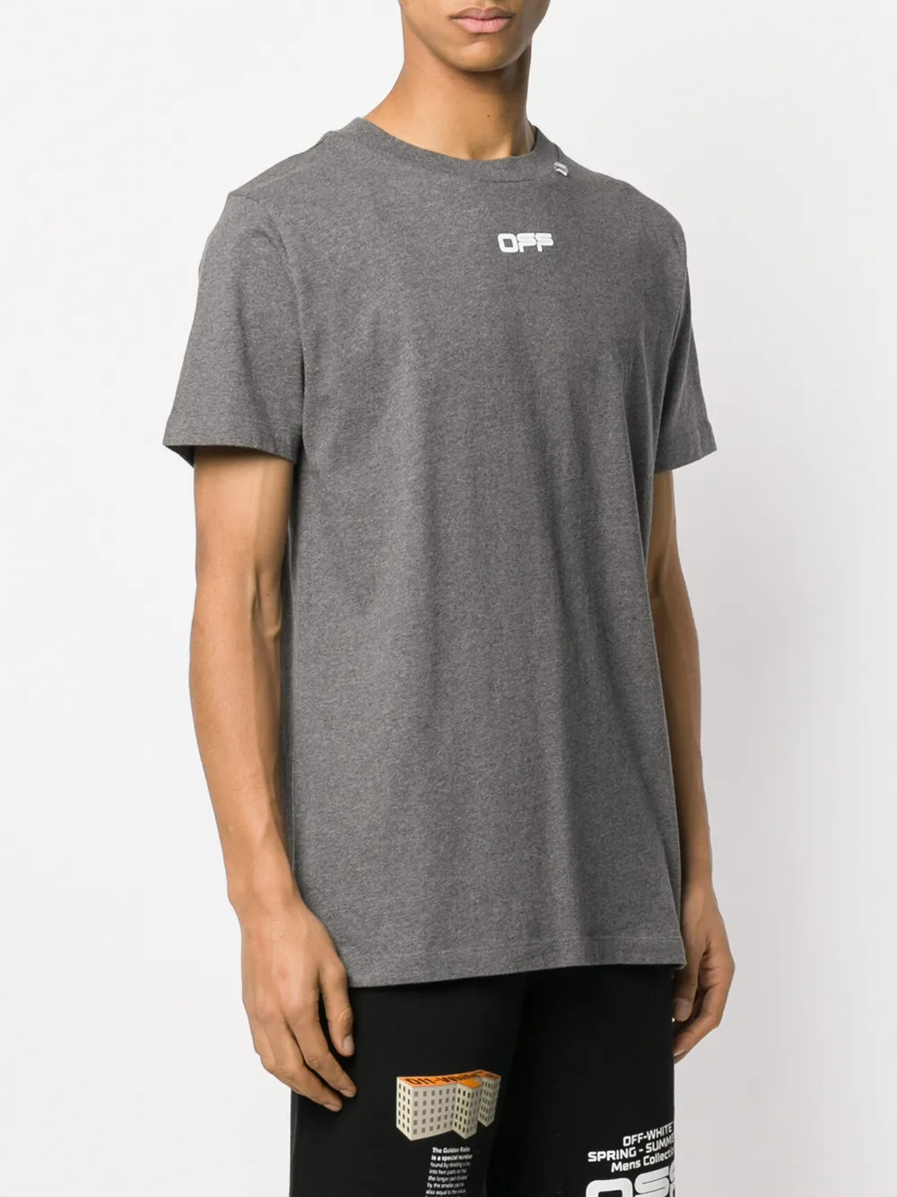 фото Off-white футболка с логотипом