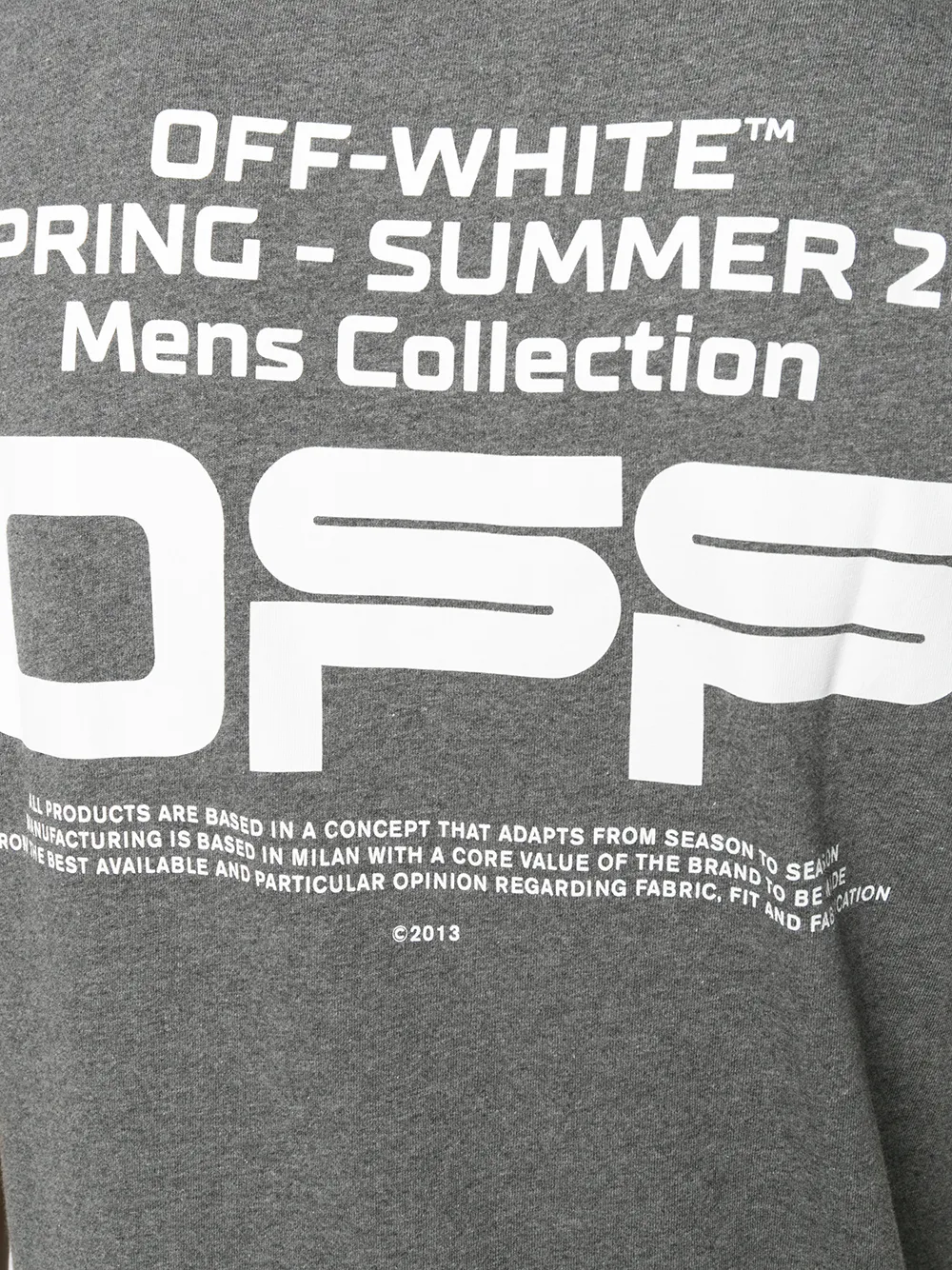 фото Off-white футболка с логотипом