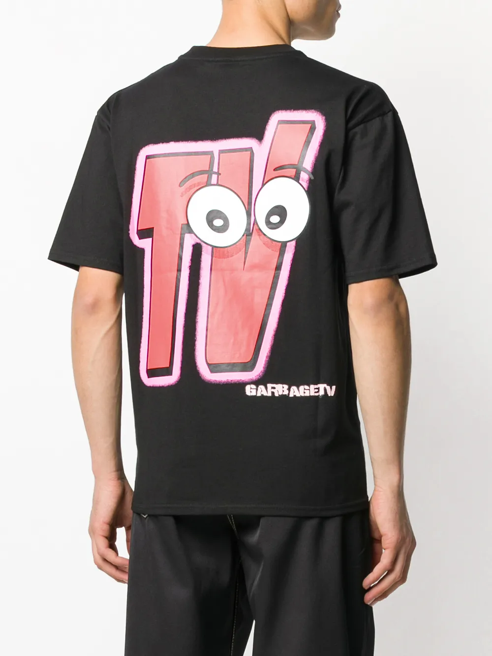 фото Garbage tv футболка с графичным принтом