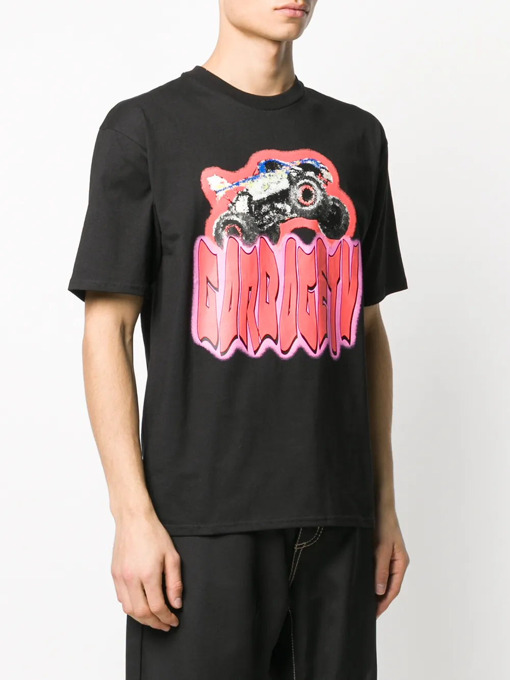 фото Garbage tv футболка с графичным принтом