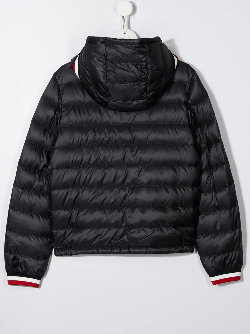 фото Moncler enfant пуховик с капюшоном