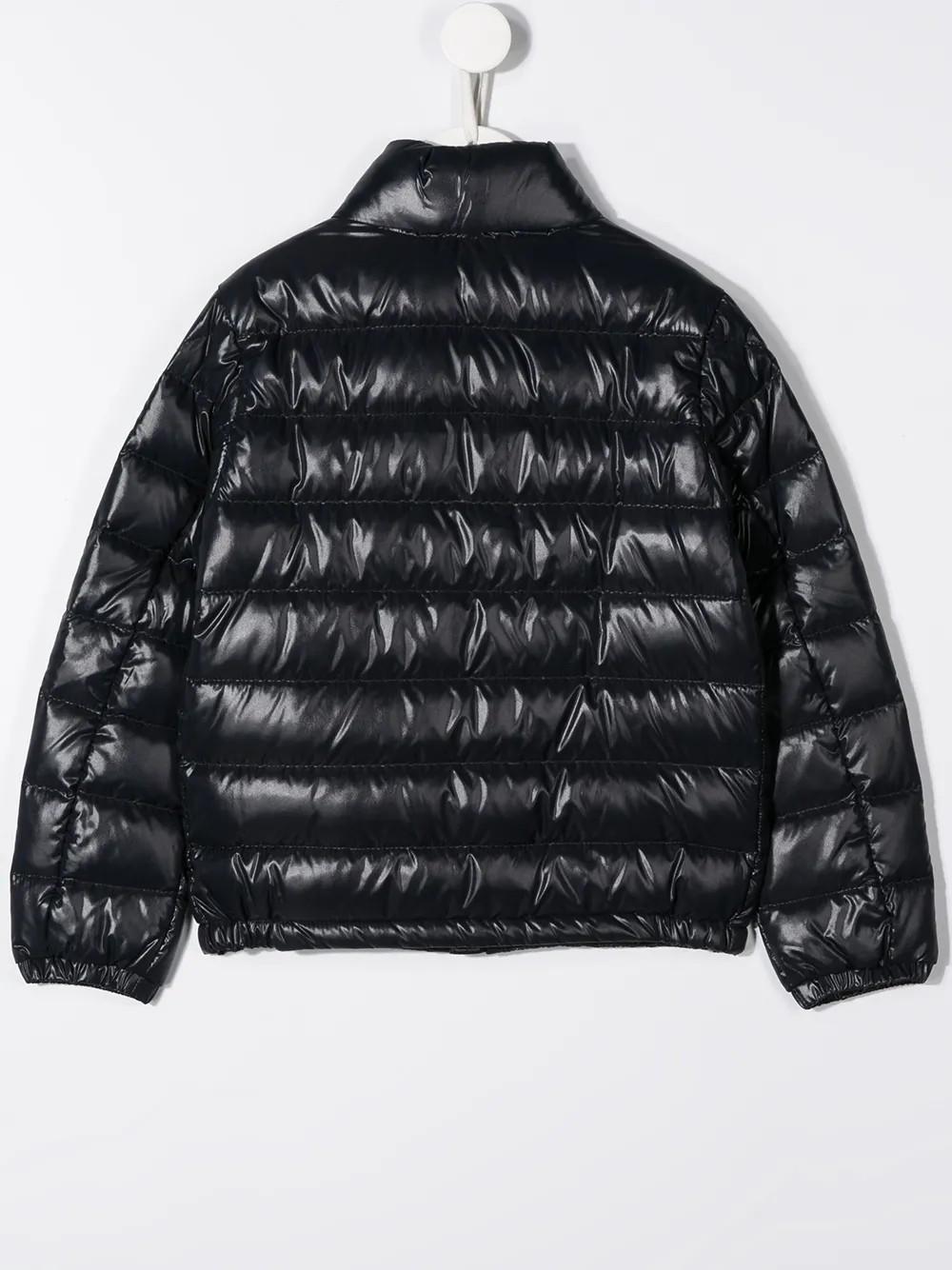 фото Moncler enfant пуховик с логотипом