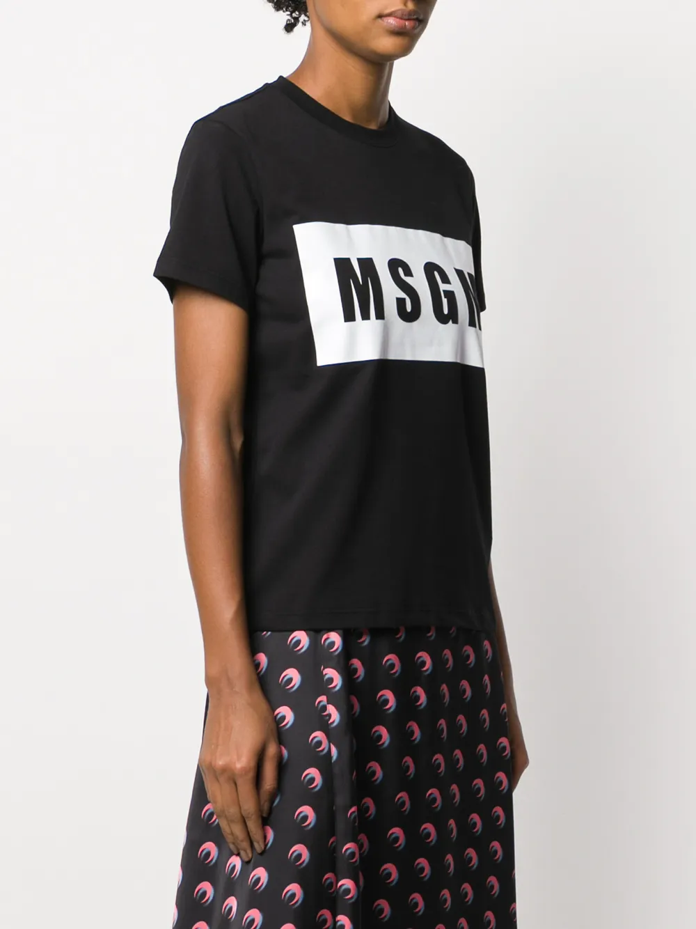 фото Msgm футболка с логотипом
