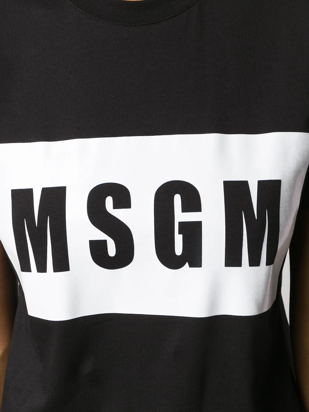 фото Msgm футболка с логотипом