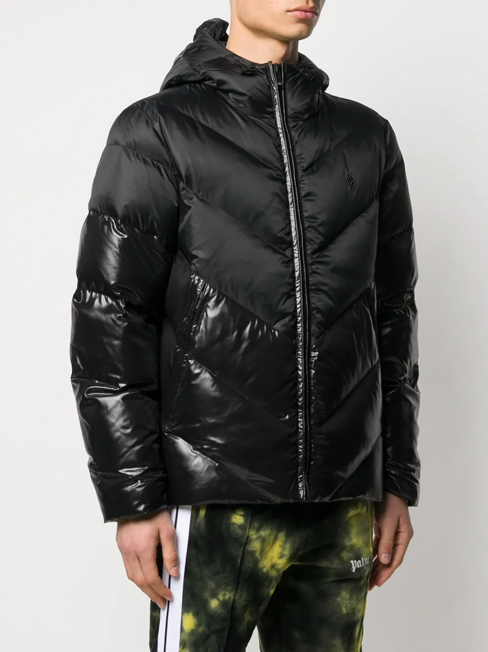 фото Marcelo burlon county of milan стеганая куртка с логотипом