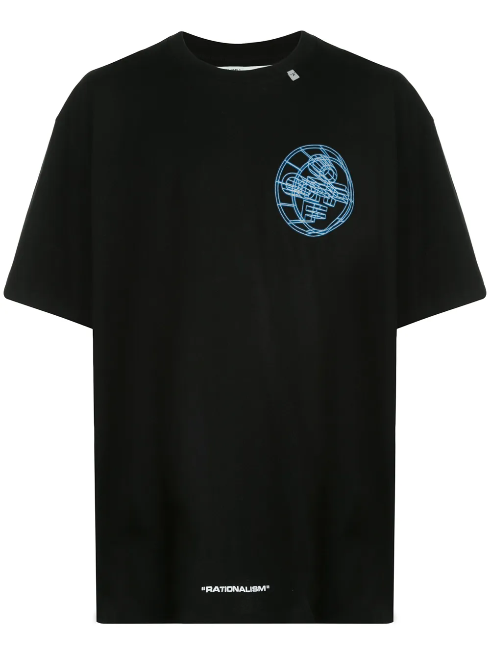 фото Off-white футболка с принтом