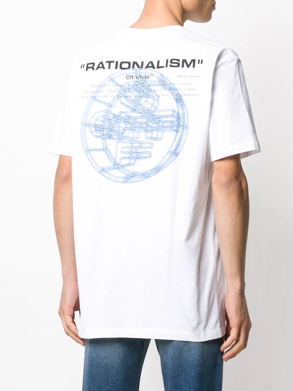 фото Off-white футболка с принтом