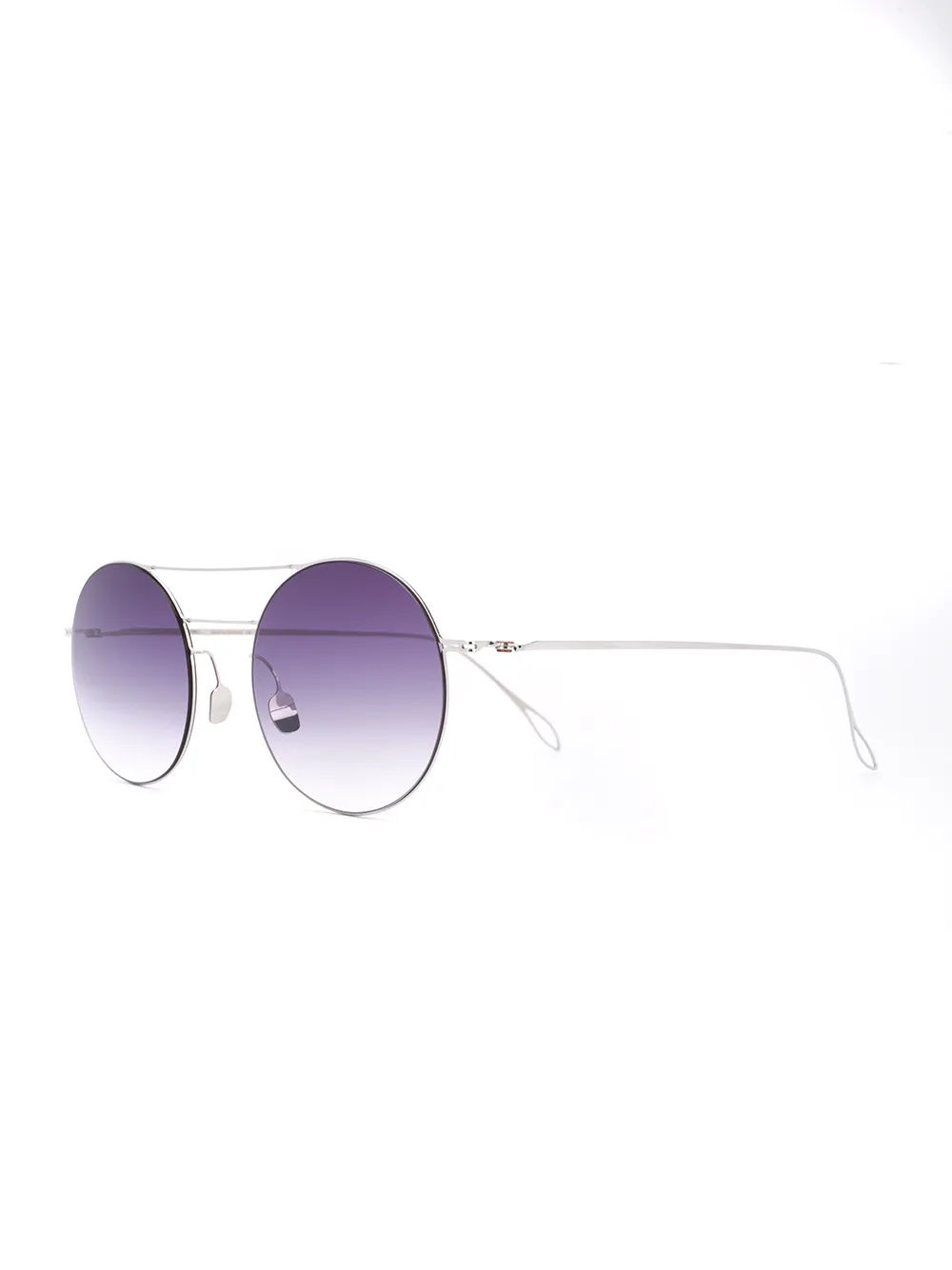 фото Haffmans & neumeister солнцезащитные очки в круглой оправе с градиентными линзами