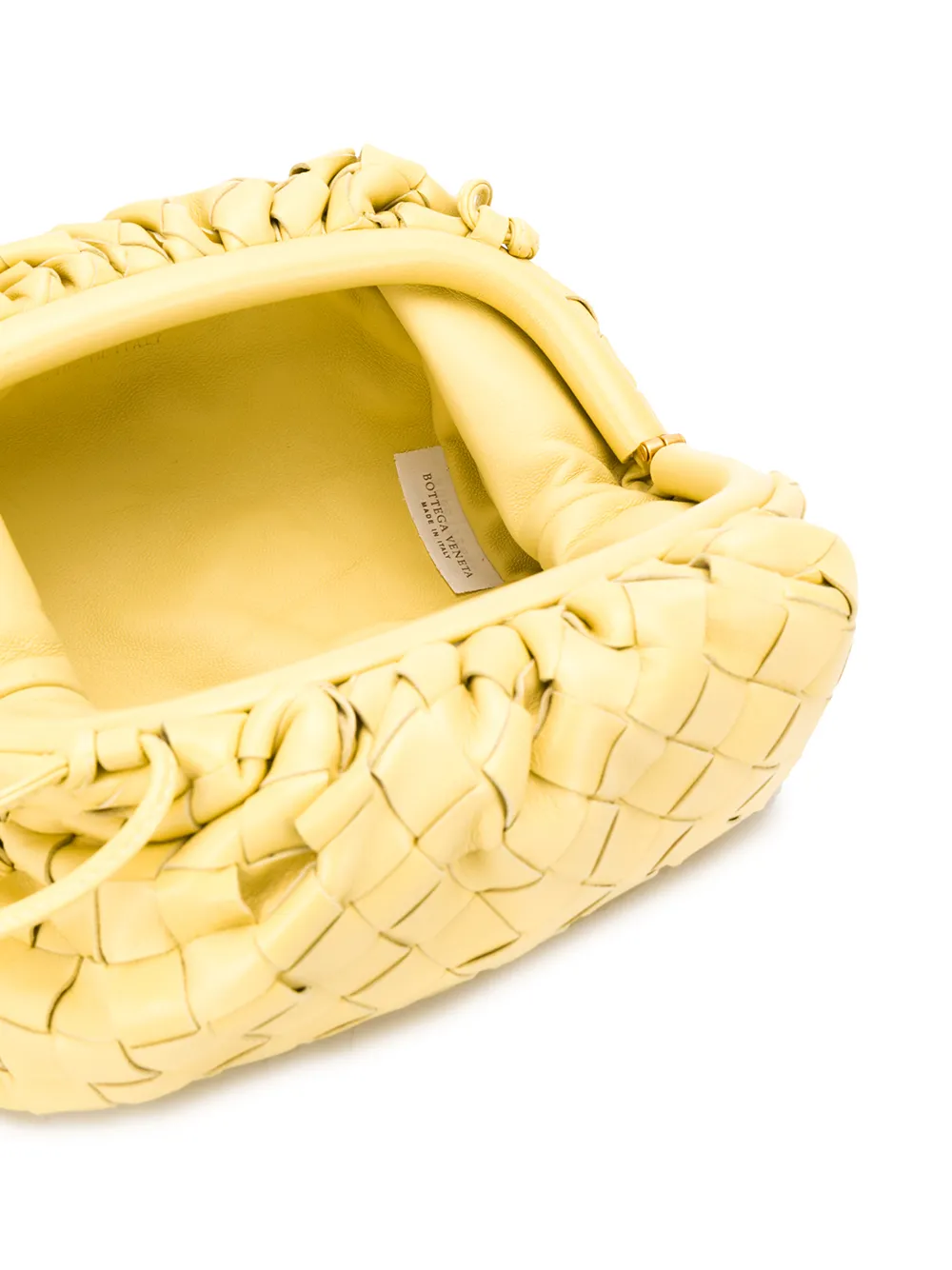 фото Bottega veneta сумка на плечо с плетением intrecciato