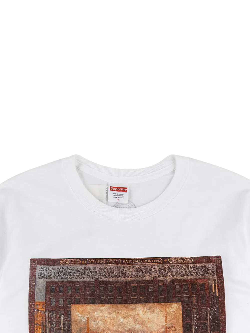 фото Supreme футболка attorney street с длинными рукавами