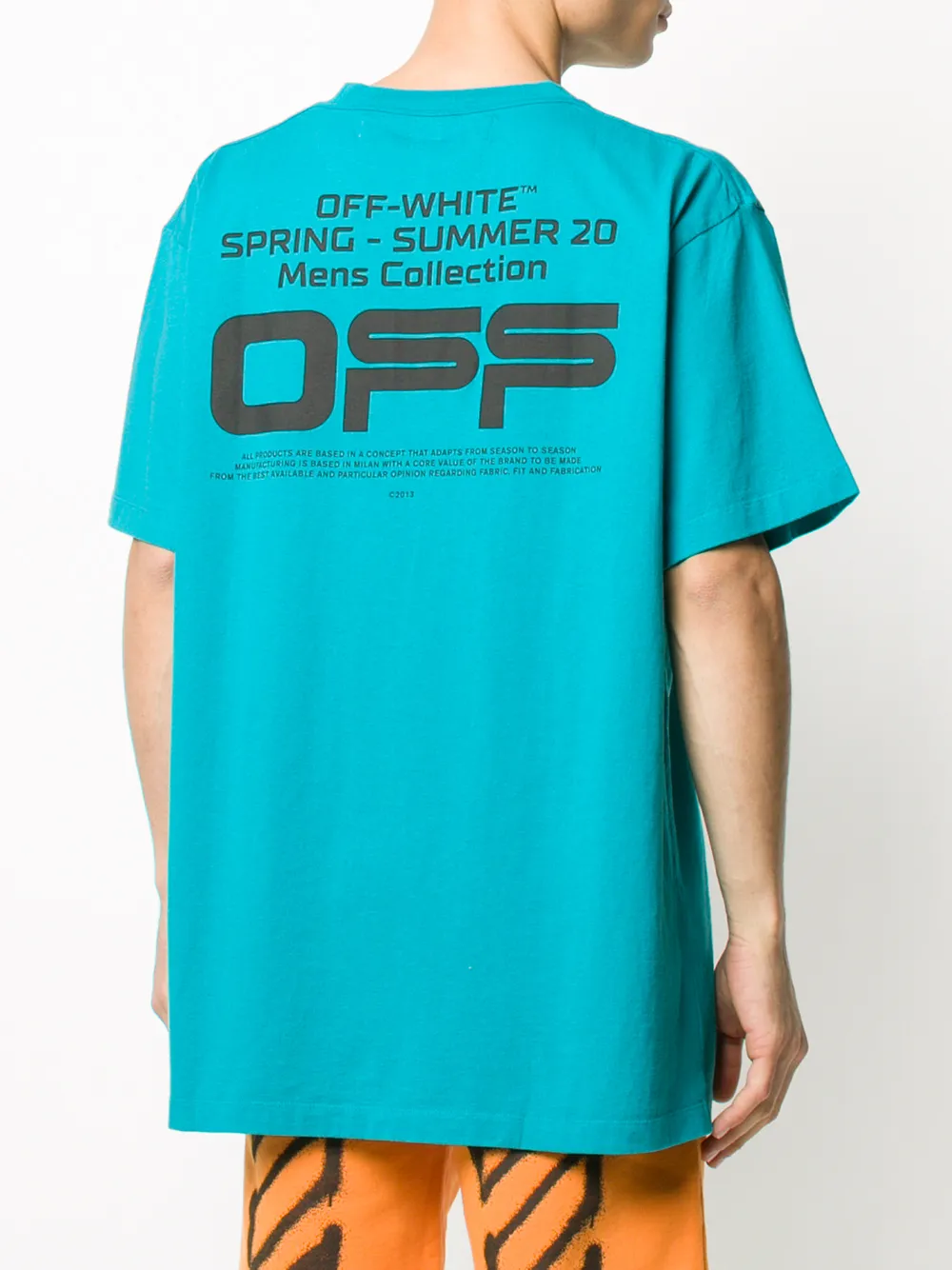 фото Off-white футболка с логотипом