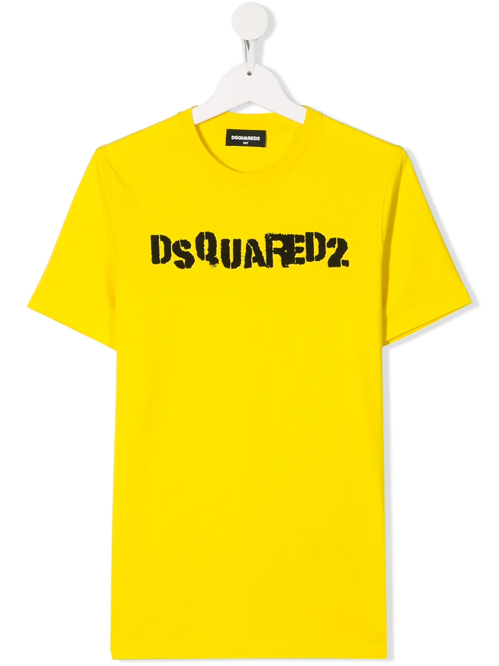фото Dsquared2 kids футболка с логотипом