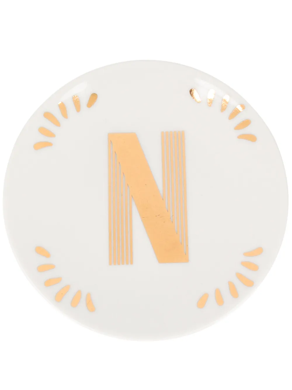 фото Bitossi home маленькая тарелка с принтом