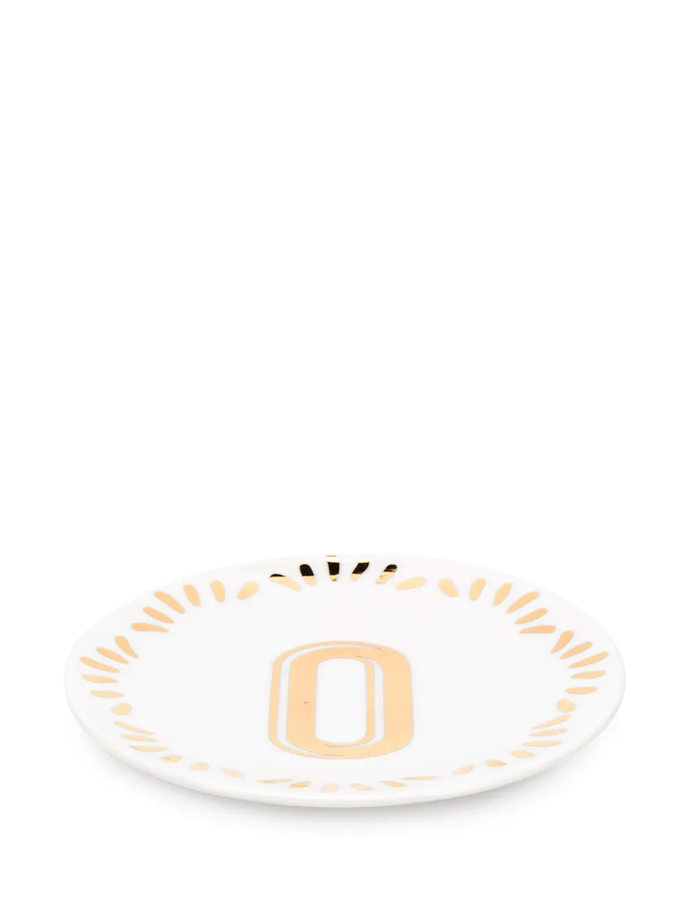 фото Bitossi home маленькая тарелка с принтом