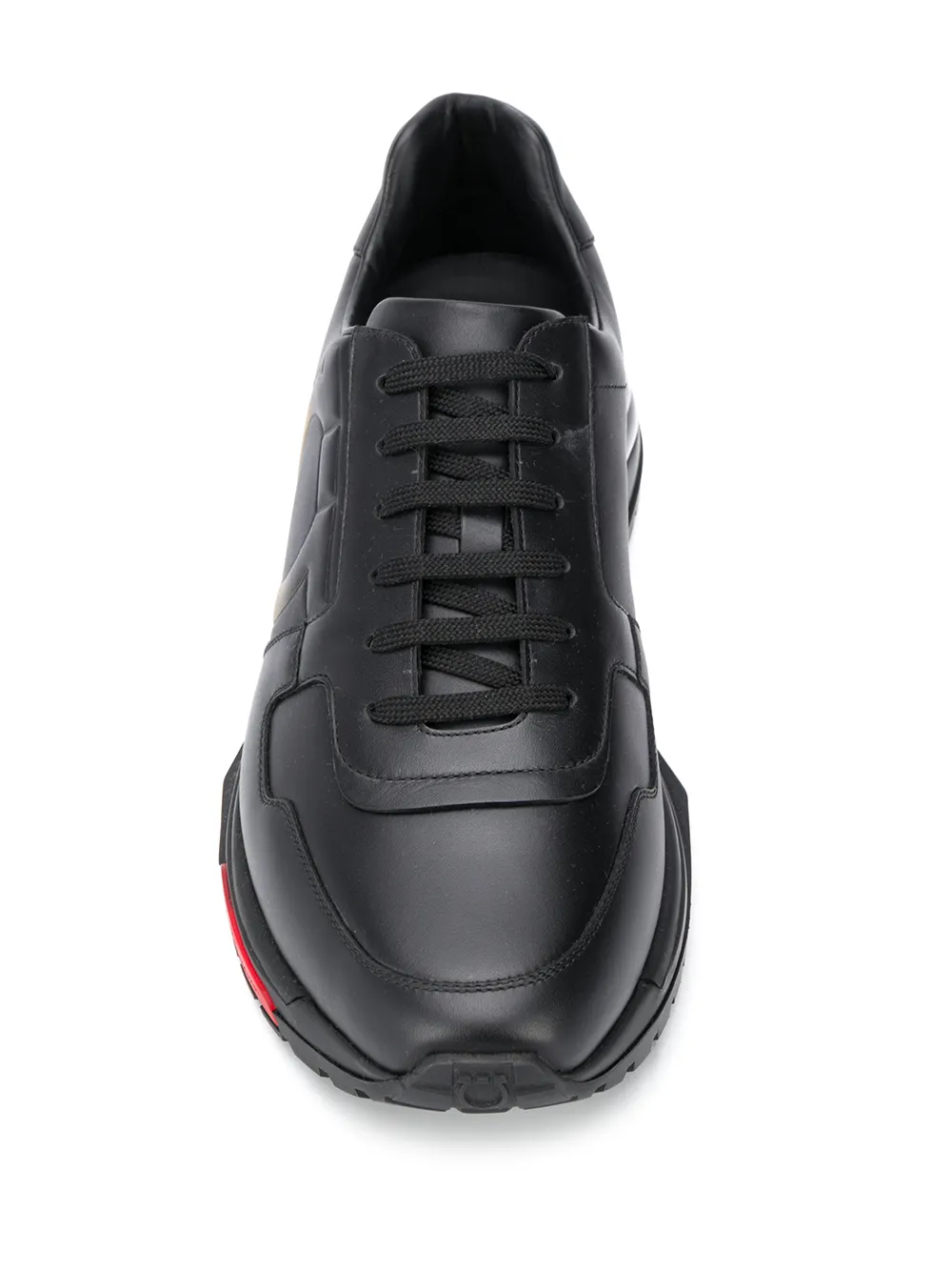 фото Salvatore ferragamo кроссовки с тиснением gancini